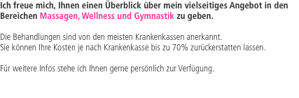 Ich freue mich, Ihnen einen
