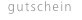 gutschein