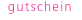 gutschein